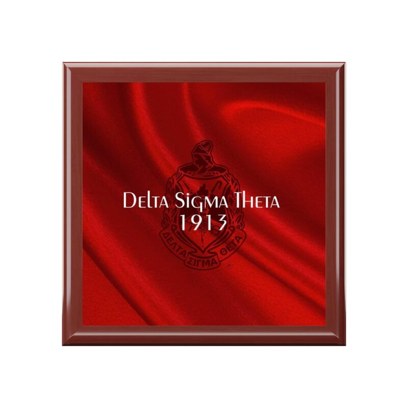 Delta Sigma Theta Jewelry Box - Image 2