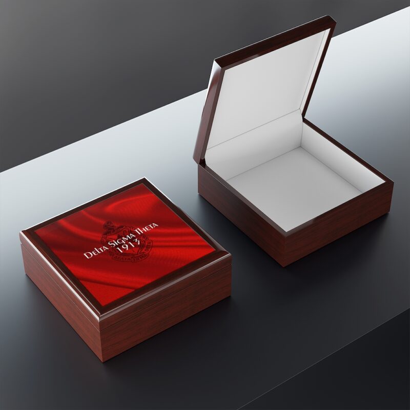 Delta Sigma Theta Jewelry Box - Image 3