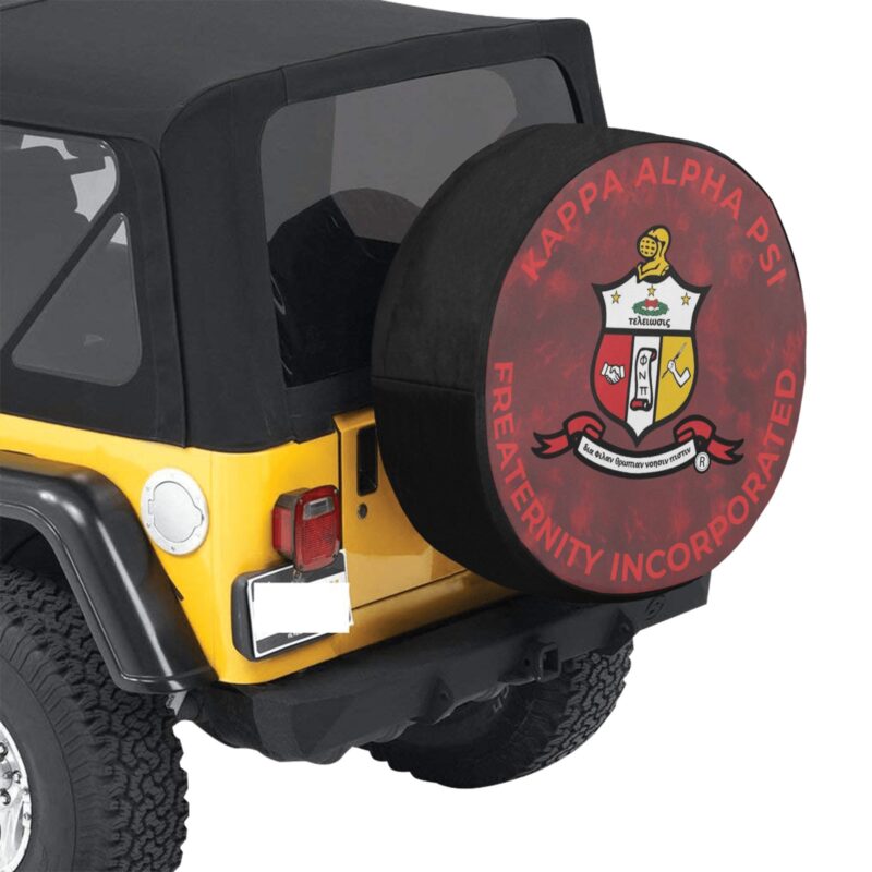 Kappa Alpha Psi Car tire cover - Image 4