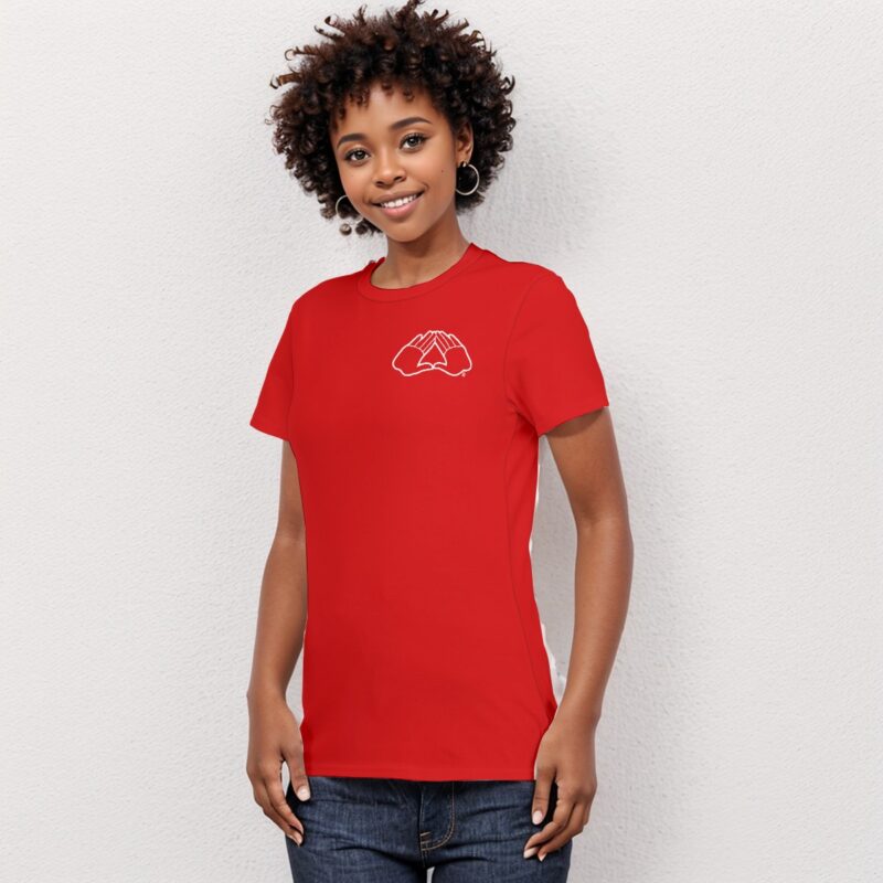 Delta Sigma Theta Hand Sign Tee - Image 3