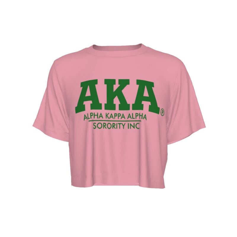 Alpha Kappa Alpha Cropped T-Shirt