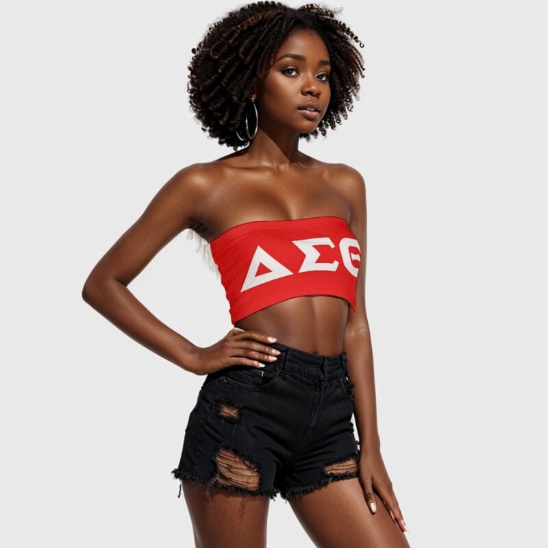 Delta Sigma Theta Summer Tube Top - Image 2