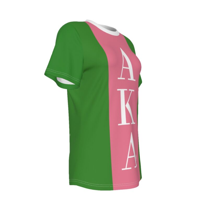 Alpha Kappa Alpha Women's AOP Cut & Sew Tee - Image 3