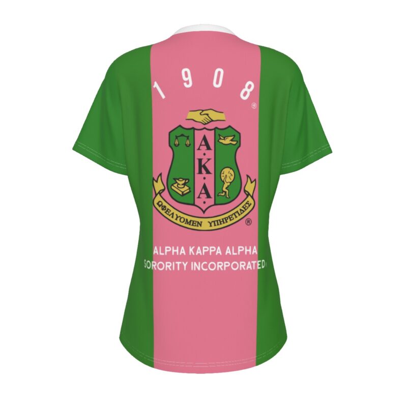 Alpha Kappa Alpha Women's AOP Cut & Sew Tee - Image 2
