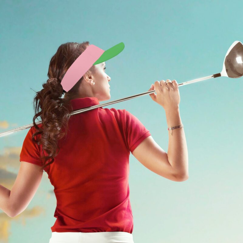 Alpha Kappa Alpha Sports Visor - Image 4
