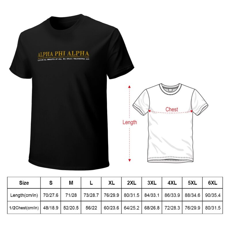 Alpha Phi Alpha T-shirt 100% cotton - Image 6