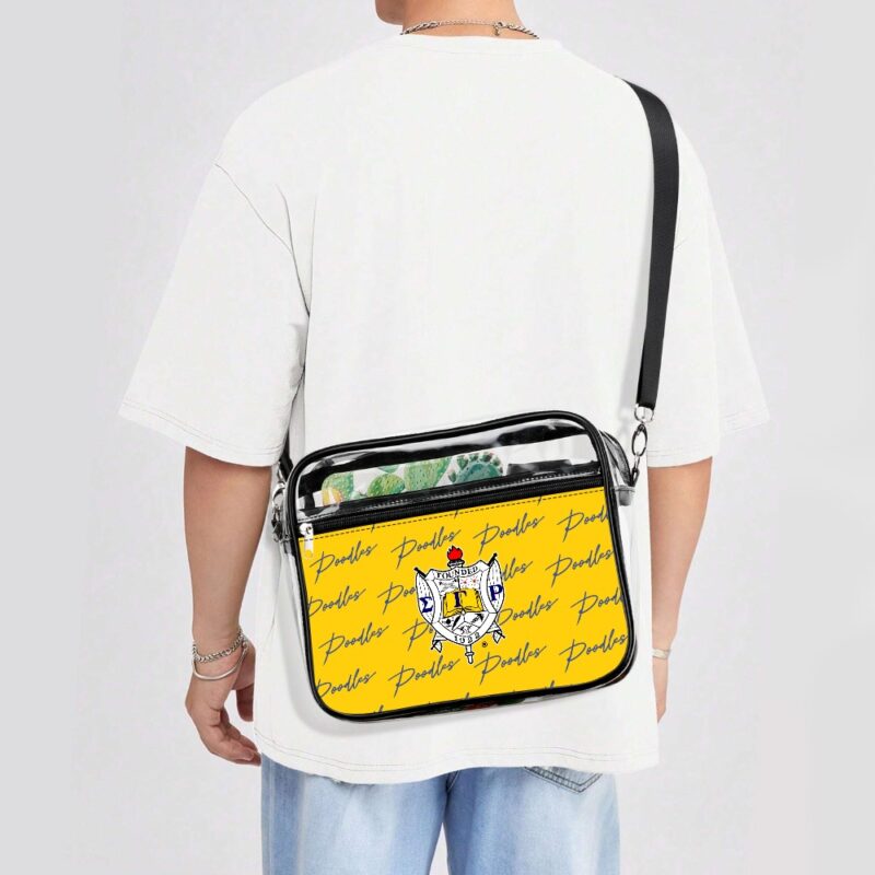 Sigma Gamma Rho two piece set transparent Satchel - Image 6