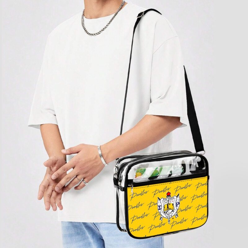 Sigma Gamma Rho two piece set transparent Satchel - Image 7