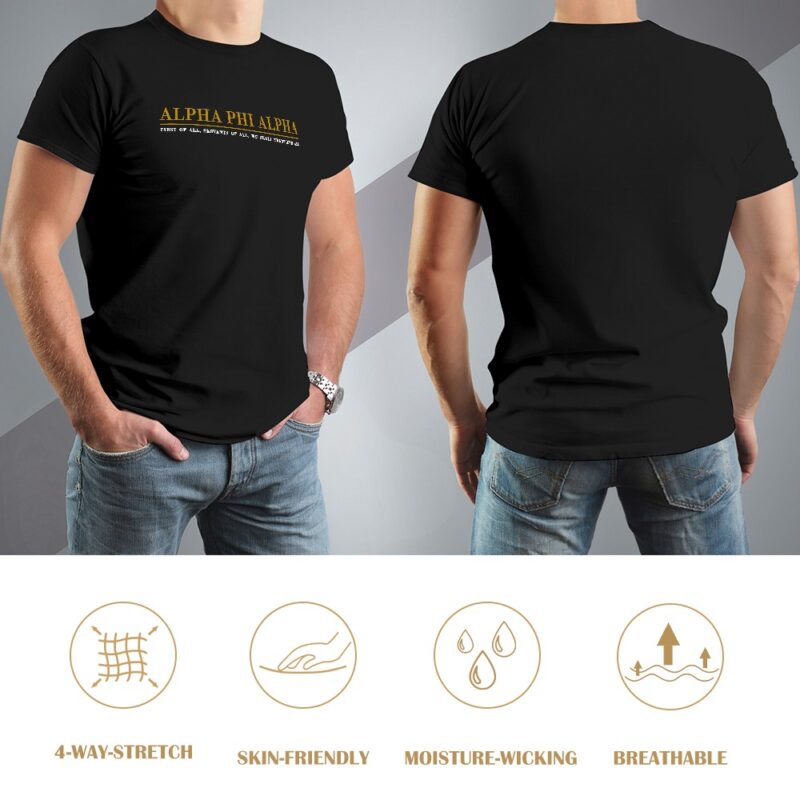 Alpha Phi Alpha T-shirt 100% cotton - Image 8
