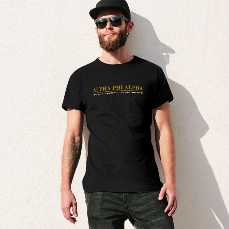Alpha Phi Alpha T-shirt 100% cotton - Image 4
