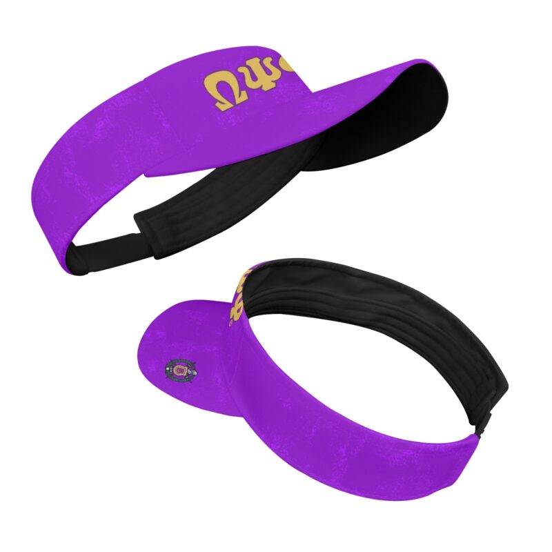 Omega Psi Phi Sports Visor - Image 3