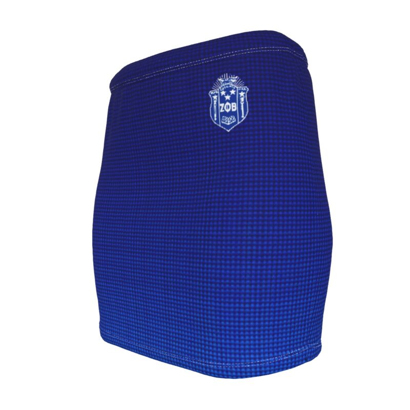 Zeta Phi Beta Gradient Print Hip Skirt - Image 4
