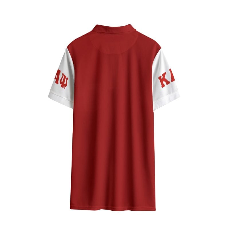 Kappa Alpha Psi Greek Arms Men’s Polo Shirt - Image 2
