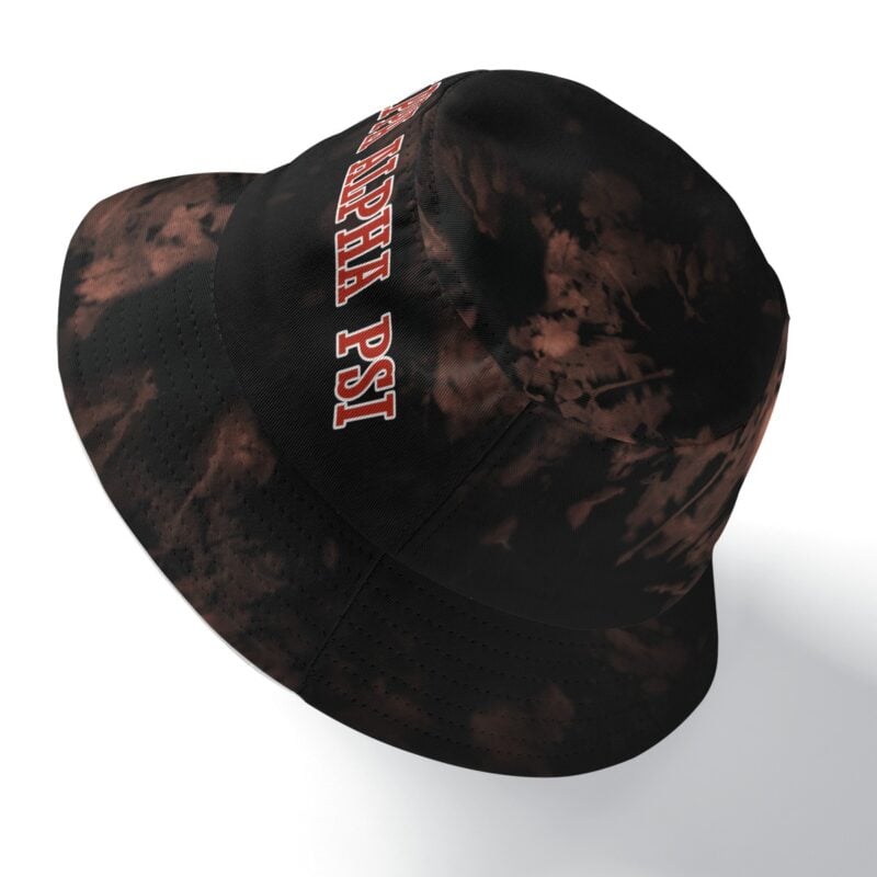Kappa Alpha Psi Bleached Double-Sided Bucket Hat - Image 3