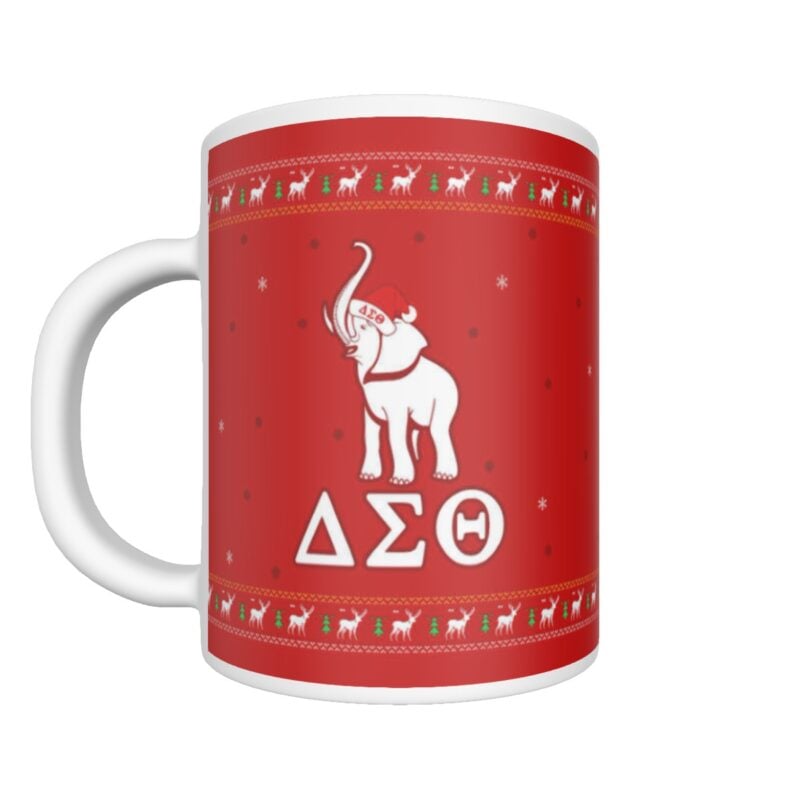 Delta Sigma Theta Xmas Mug - Image 2