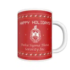 Delta Sigma Theta Xmas Mug