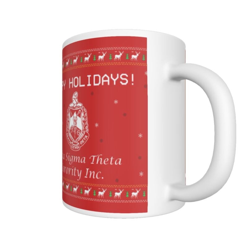 Delta Sigma Theta Xmas Mug - Image 4
