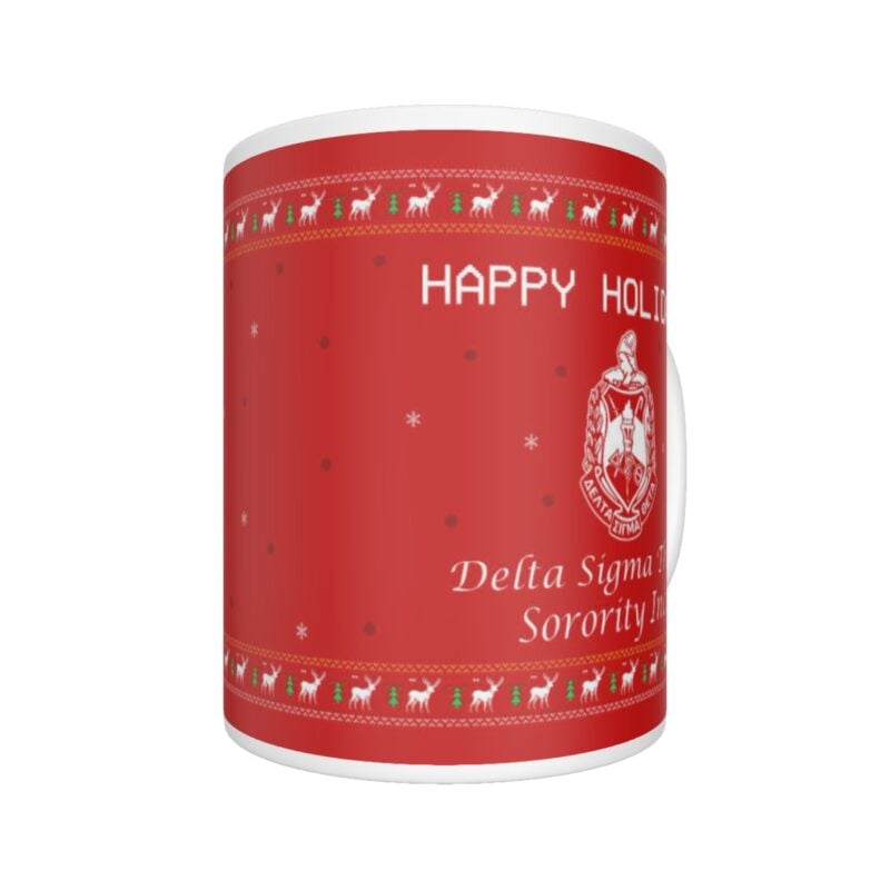 Delta Sigma Theta Xmas Mug - Image 3