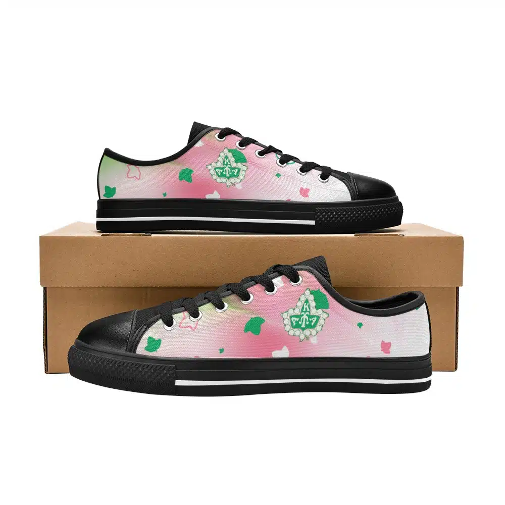 Alpha Kappa Alpha Blast Low Top Sneakers - Image 3