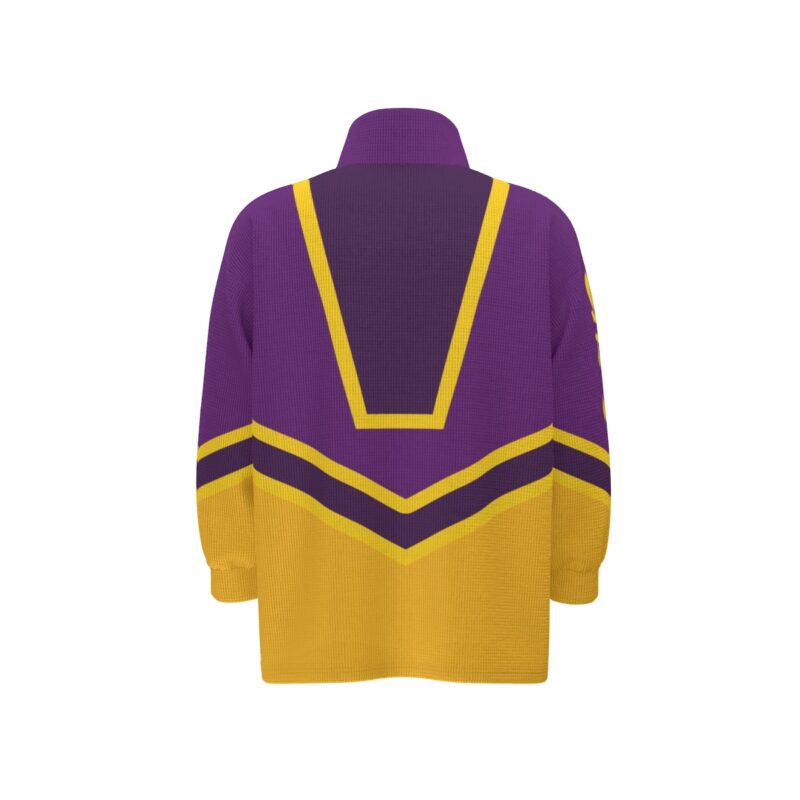 Omega Psi Phi Stand Collar Zipped Jacket - Image 5