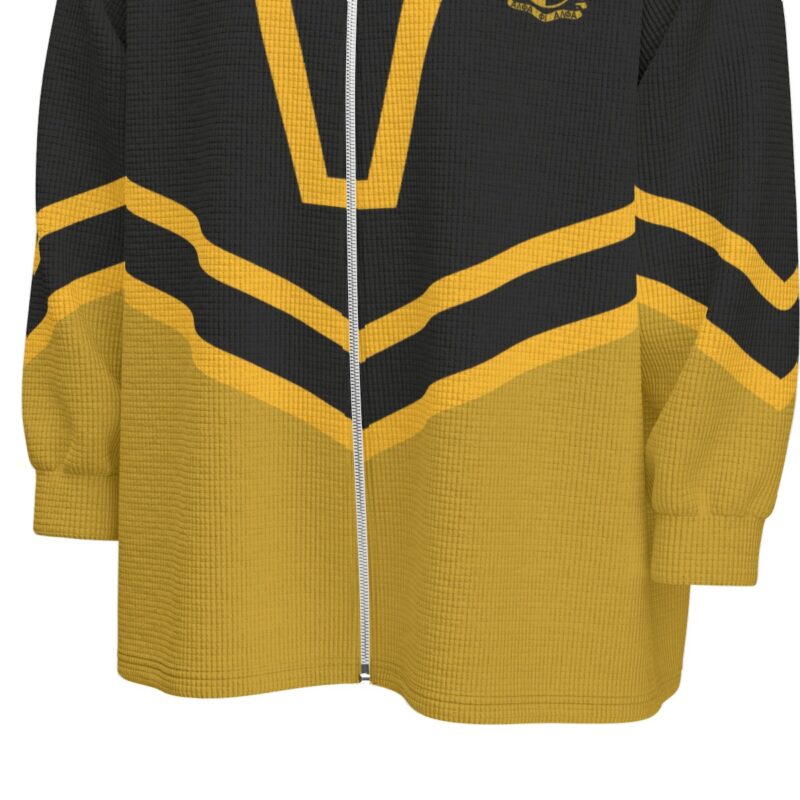 Alpha Phi Alpha Stand Collar Zipped Jacket - Image 7