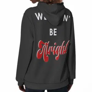Delta Sigma Theta Be Alright Pullover Hoodie