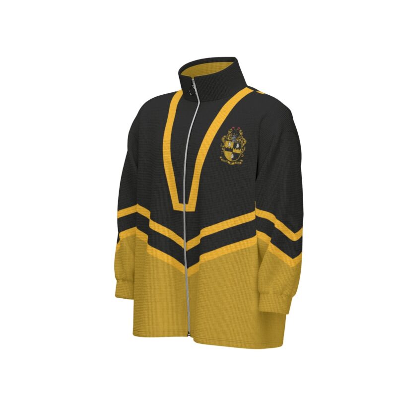 Alpha Phi Alpha Stand Collar Zipped Jacket - Image 3