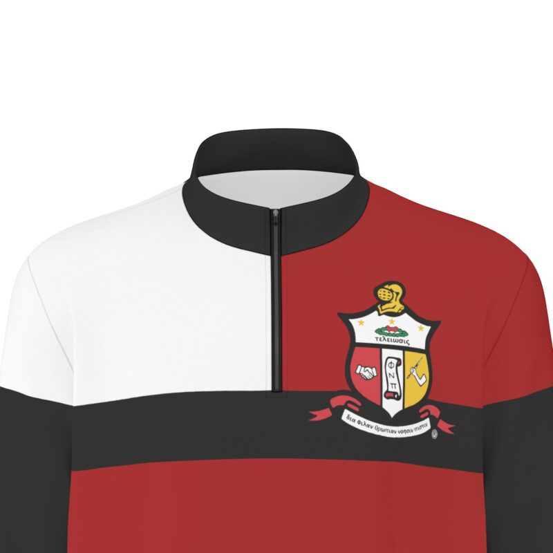 Kappa Alpha Psi Sporty Half Zip Pullover - Image 6