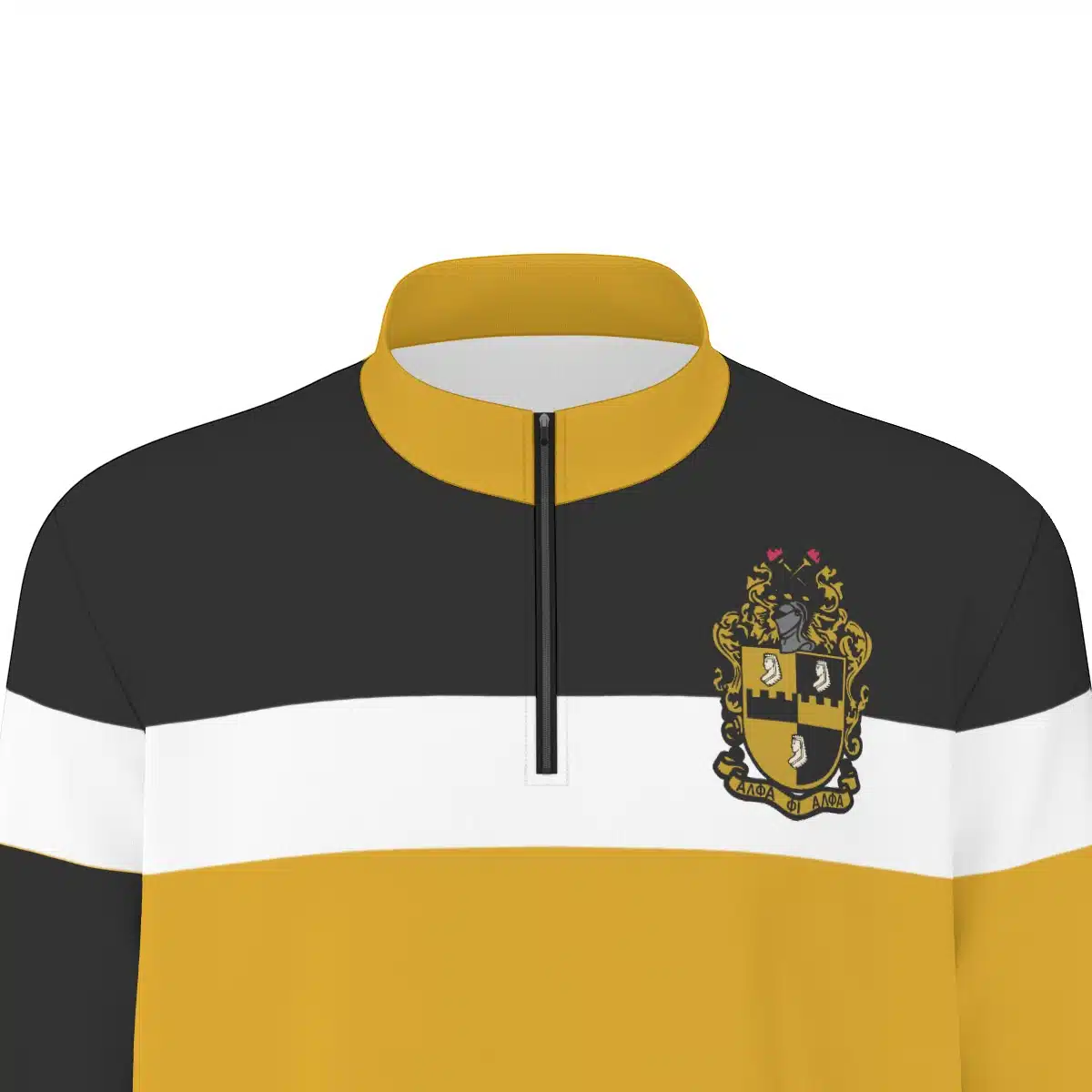 Alpha Phi Alpha Sporty Half Zip Pullover - Image 6