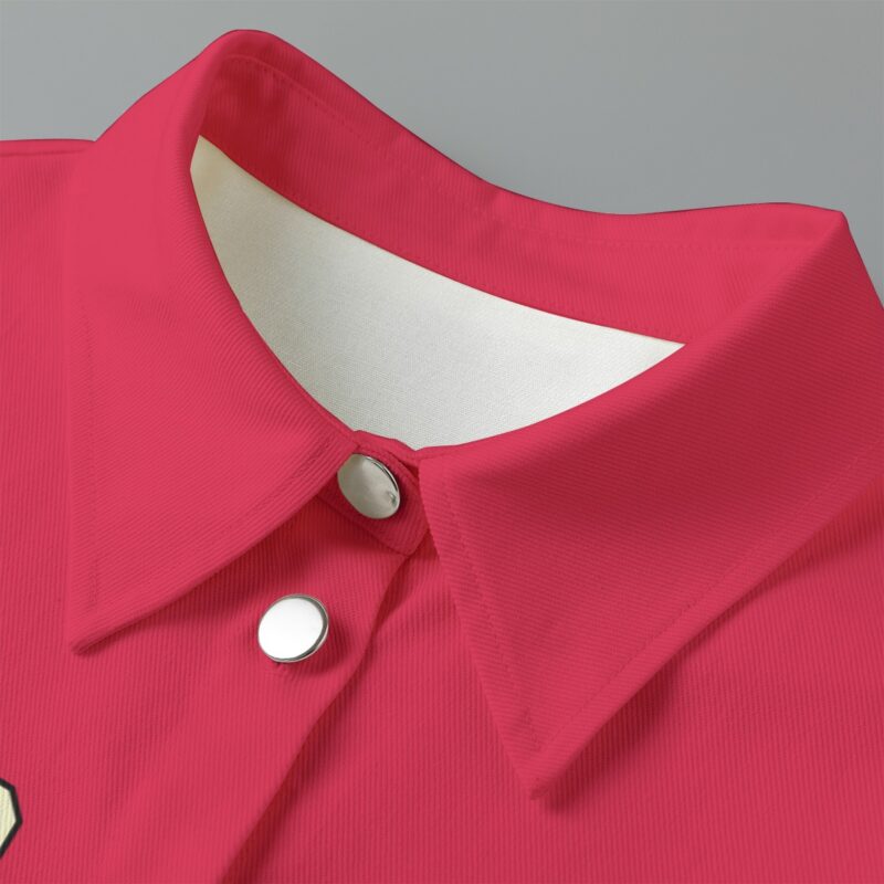 Delta Sigma Theta Cropped Jacket | 245GSM Cotton - Image 3