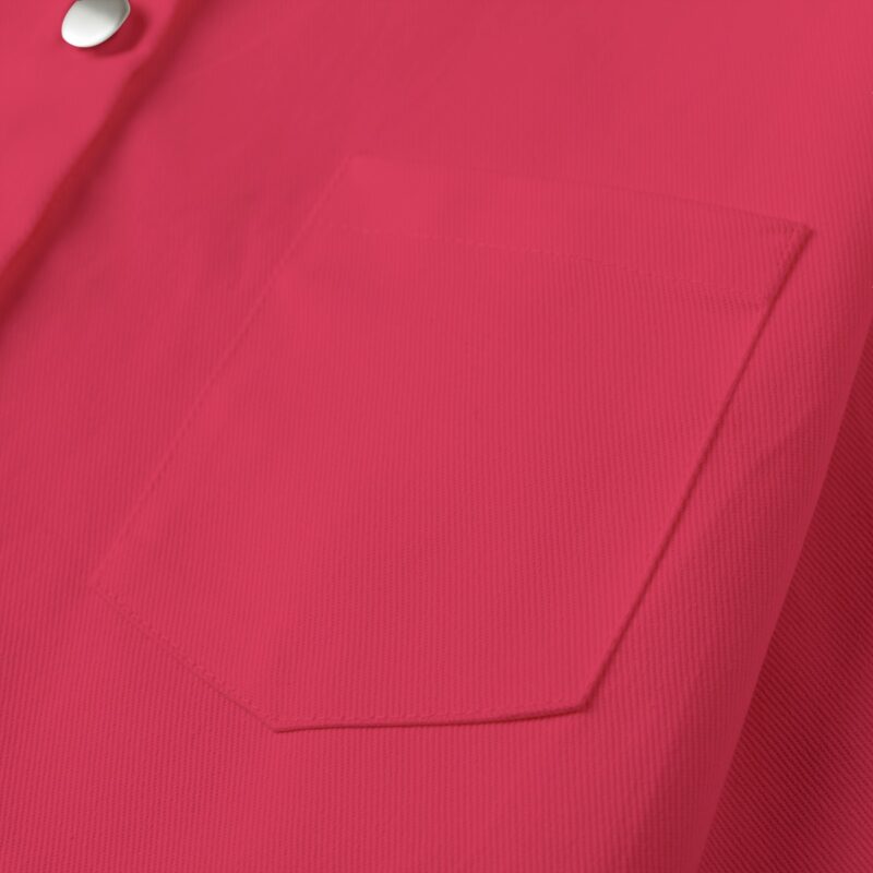 Delta Sigma Theta Cropped Jacket | 245GSM Cotton - Image 4