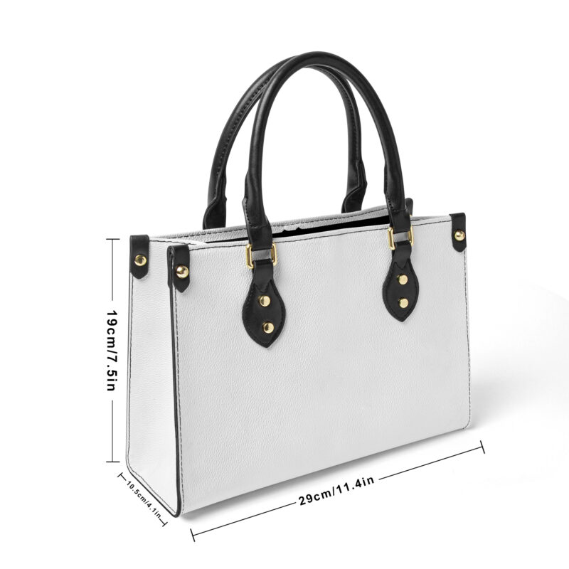 Sigma Gamma Rho Tote Bag With Black Handle - Image 4