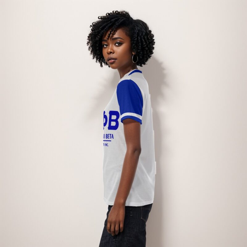 Zeta Phi Beta V-neck Women's T-shirt - Image 2