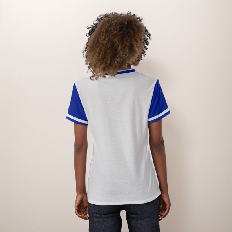 Zeta Phi Beta V-neck Women's T-shirt - Image 3