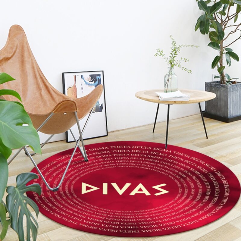 Delta Sigma Theta Round Mat - Image 4