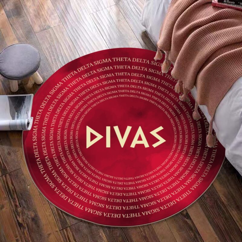 Delta Sigma Theta Round Mat - Image 3
