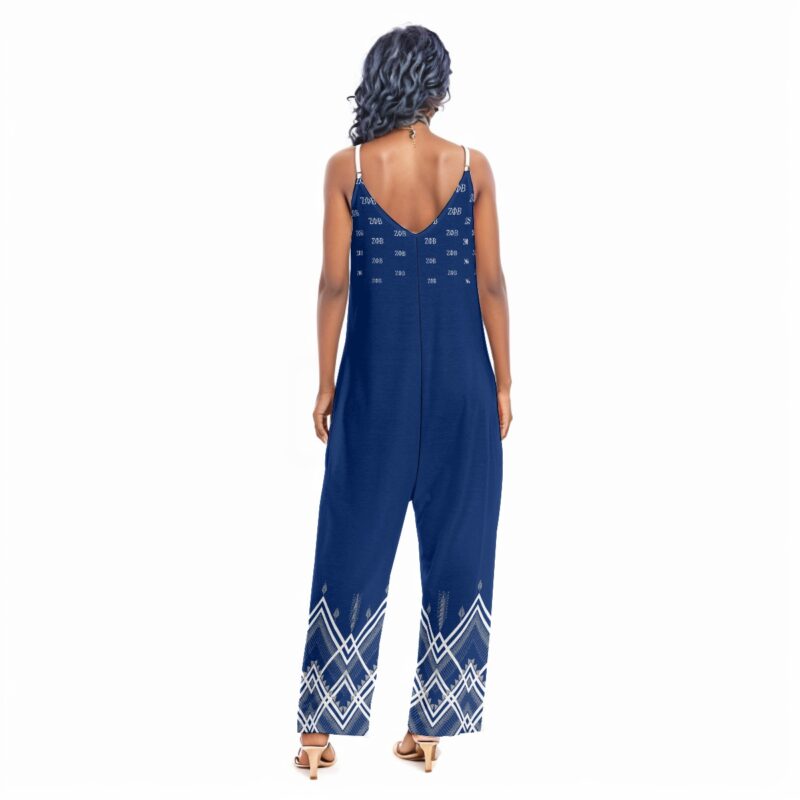 Zeta Phi Beta Loose Cami Jumpsuit - Image 4