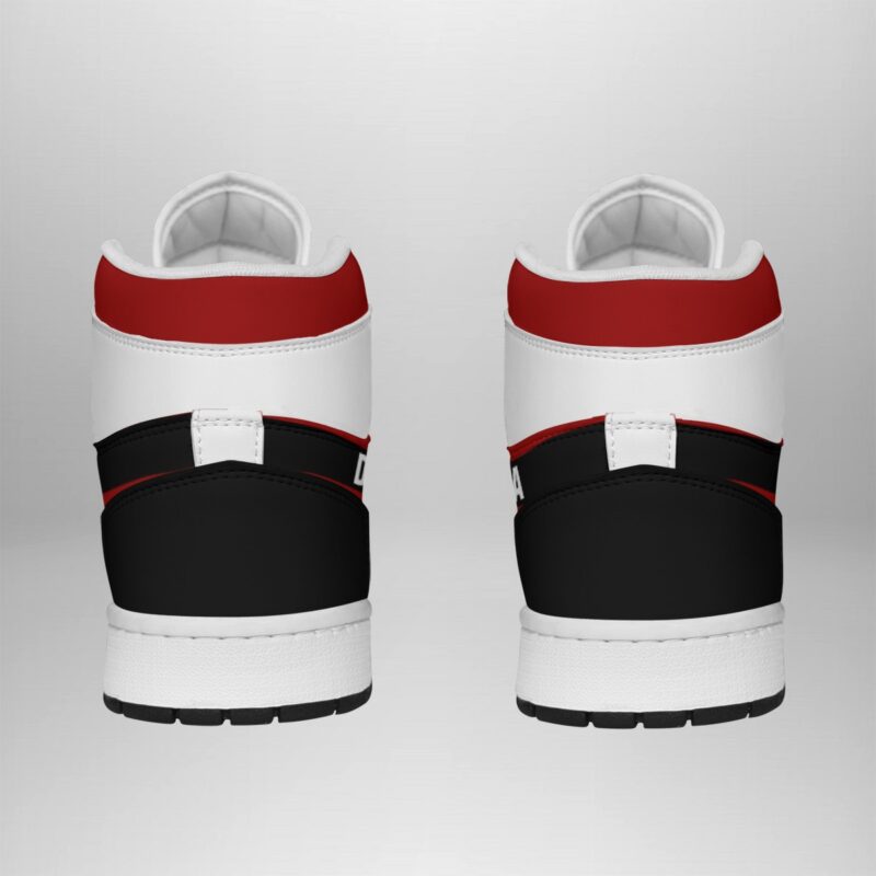 Delta Sigma Theta DJays Leather Stitching Shoes - Image 4