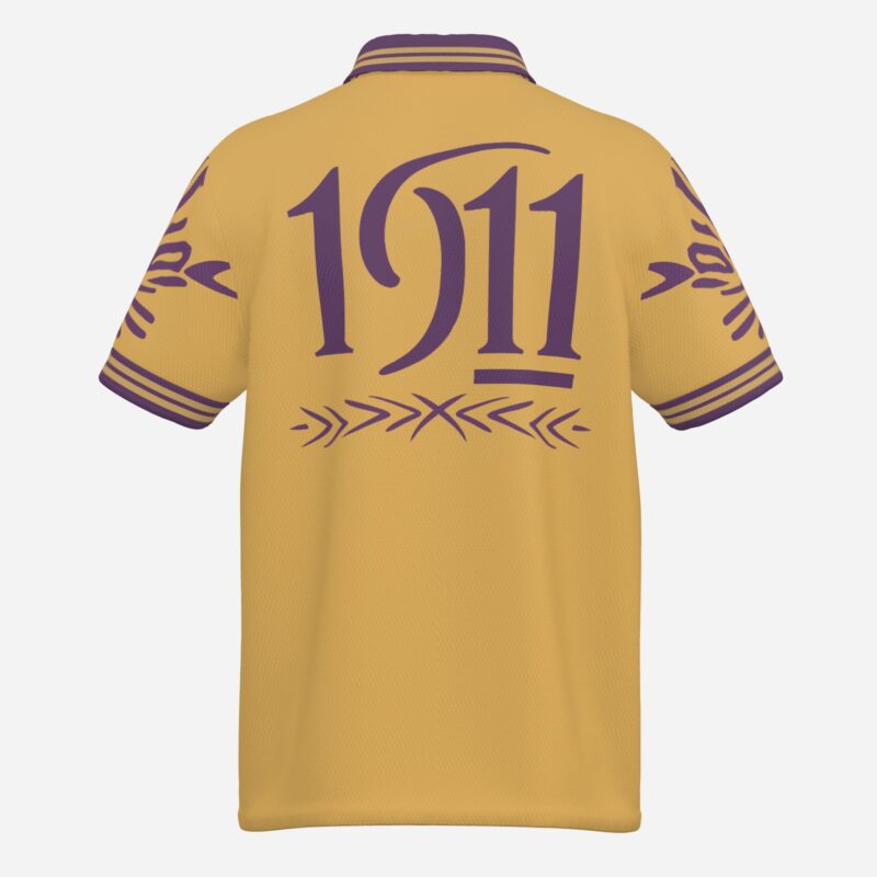 Omega Psi Phi Heritage Gold Polo - Image 4