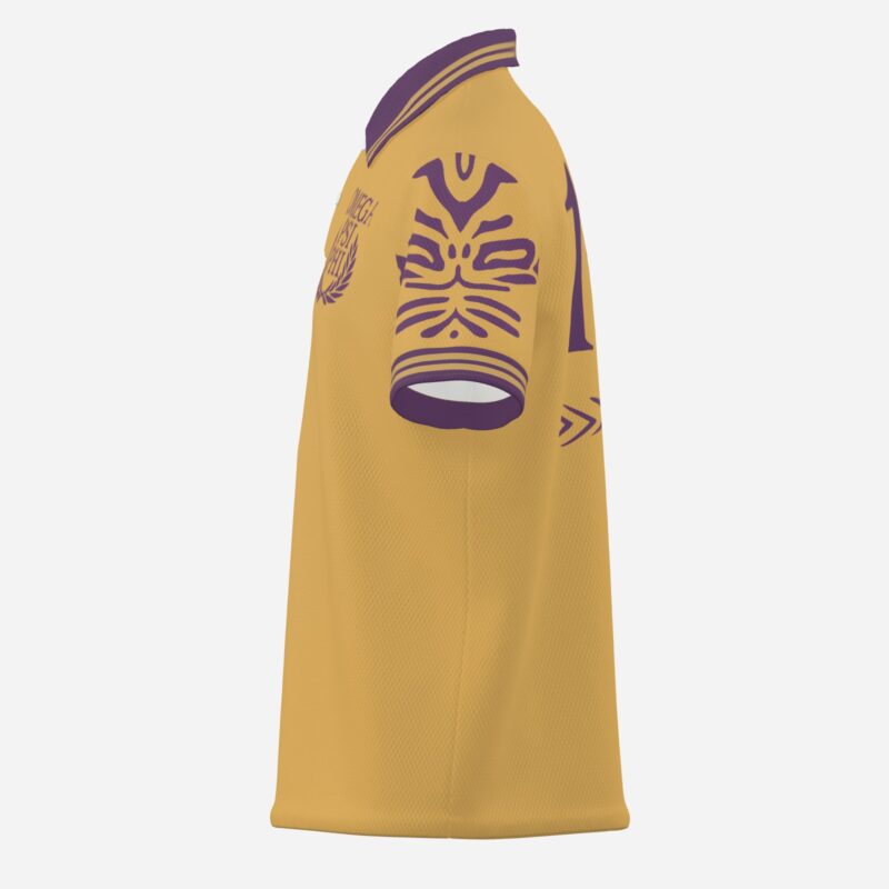 Omega Psi Phi Heritage Gold Polo - Image 5