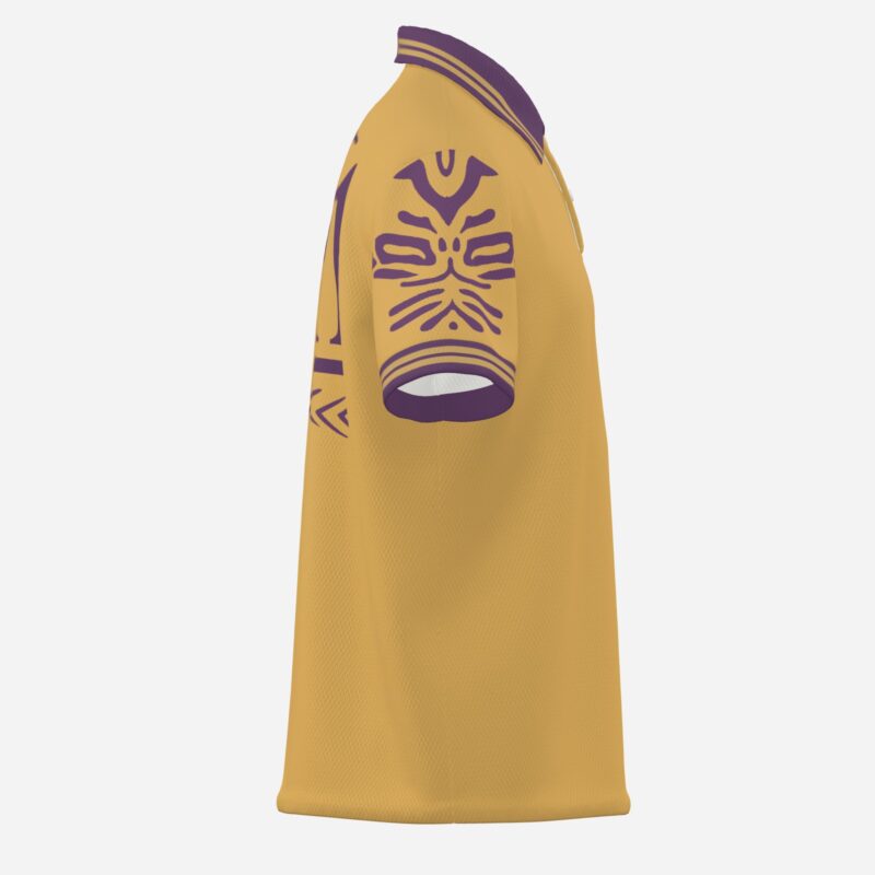Omega Psi Phi Heritage Gold Polo - Image 6