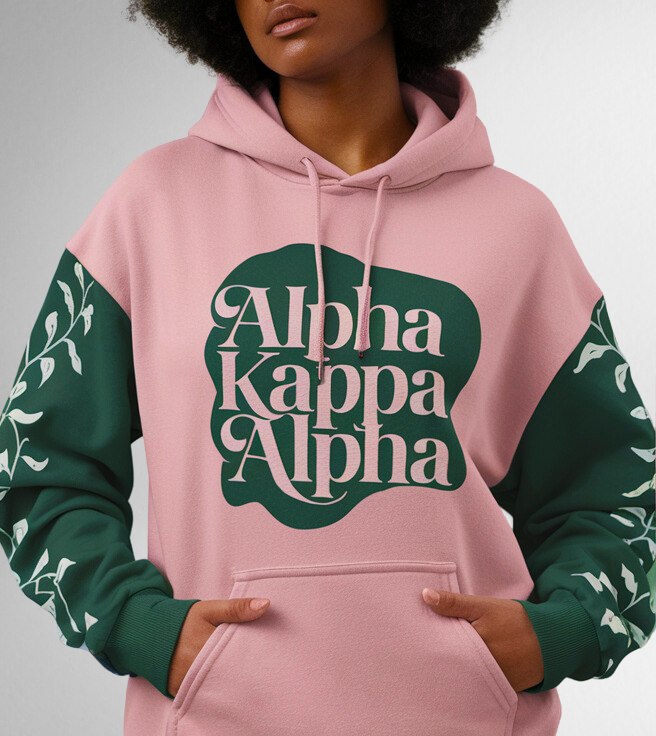 Alpha Kappa Alpha Ivy Bloom Hoodie