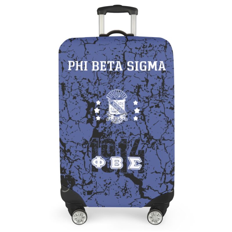 Phi Beta Sigma Luggage Bag Cover - Image 3
