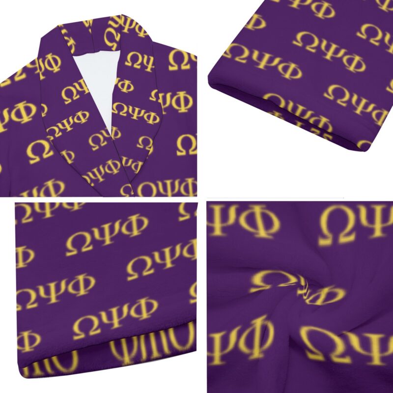 Omega Psi Phi Bathrobe - Image 6
