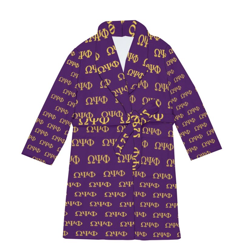 Omega Psi Phi Bathrobe - Image 4