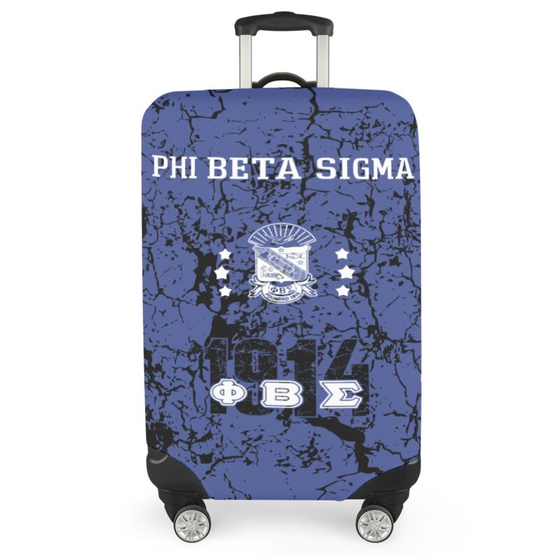 Phi Beta Sigma Luggage Bag Cover - Image 4