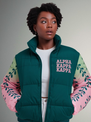 Alpha Kappa Alpha Prestige Ivy Puffer Jacket