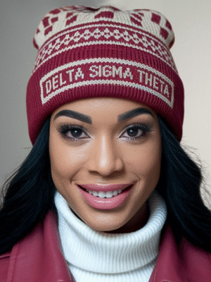 Delta Sigma Theta Cultural Heritage Knit Beanie