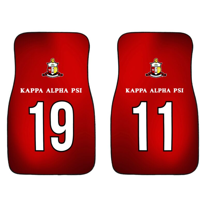 Kappa Alpha Psi 1911 Car Mats - Image 2