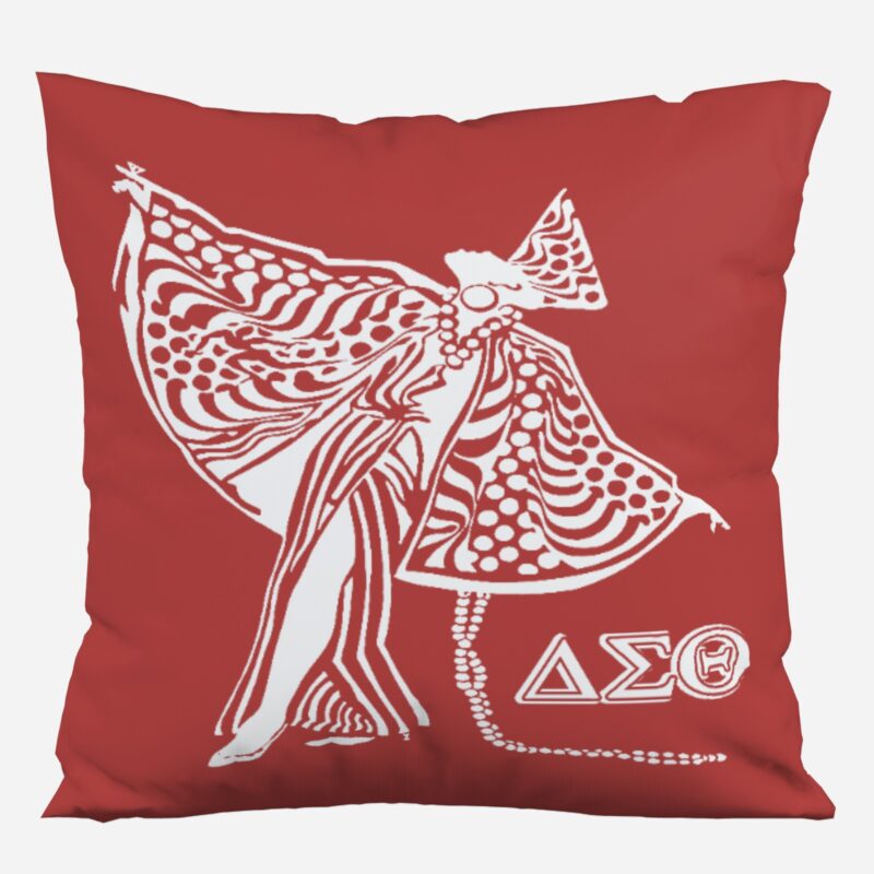 Delta Sigma Theta Diva Abstract Pillow Cover - Image 2